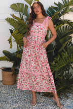 Floral Empire Waist Maxi Dress