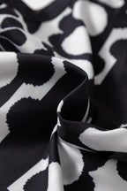 Abstract Dot Floral Print Tank Top