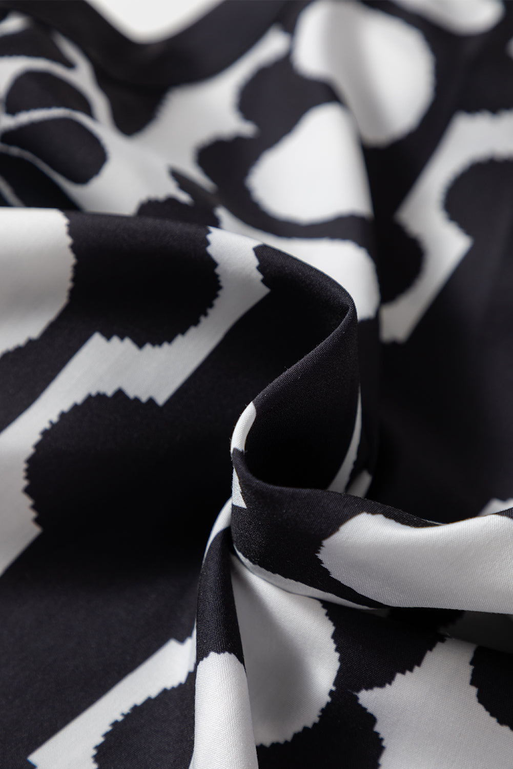 Abstract Dot Floral Print Tank Top