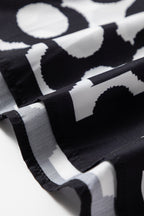 Abstract Dot Floral Print Tank Top