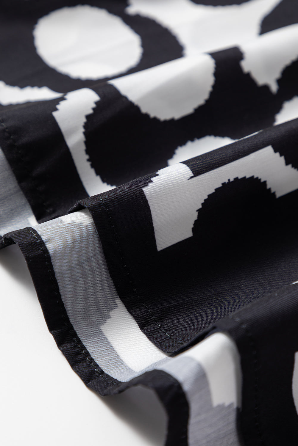 Abstract Dot Floral Print Tank Top