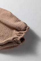 Deep V Neck Smocked Mini Dress