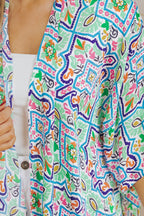 Boho Print Kimono