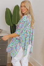 Boho Print Kimono