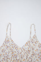 Boho Print Spaghetti Straps Tank Top