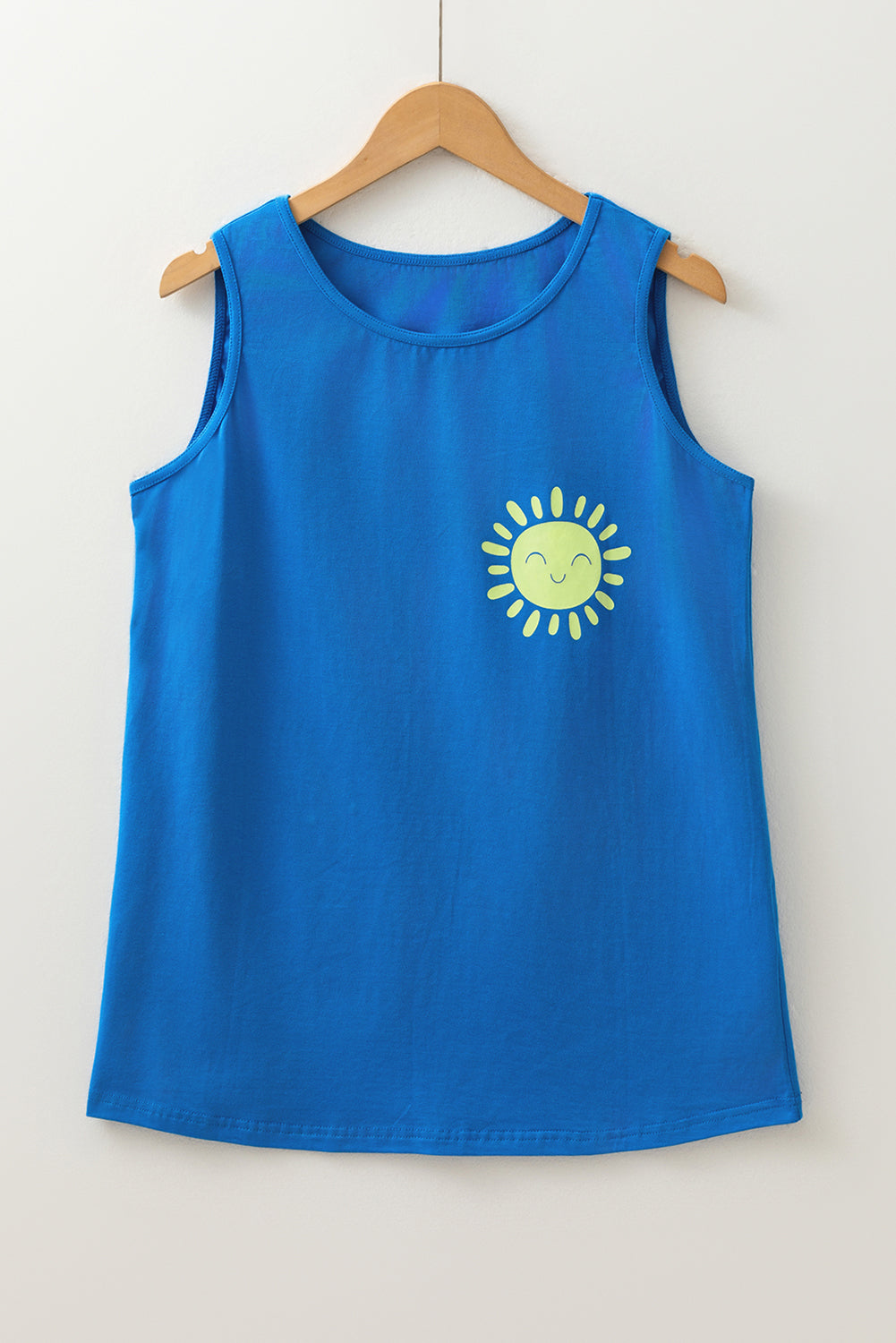 Sun Graphic Print Tank Top